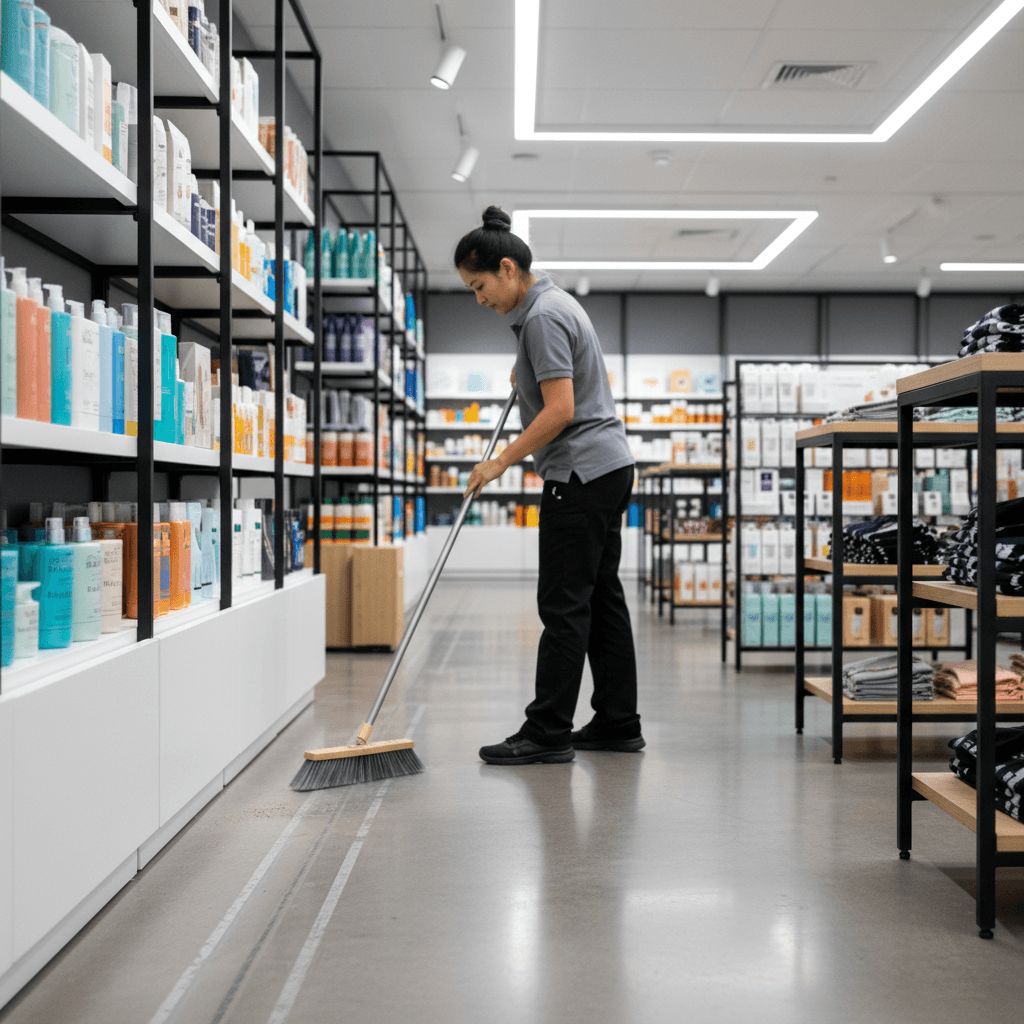 Retail Space Cleaning